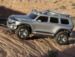 Mercy Bikin SUV Berotot Khusus Militer