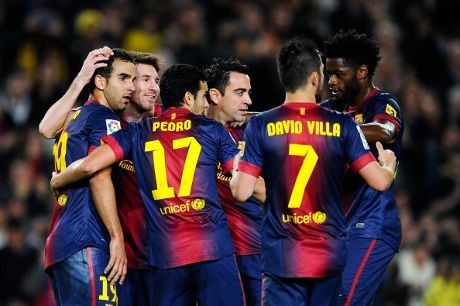 Barca Menang Lagi, Vilanova Sanjung Seluruh Tim