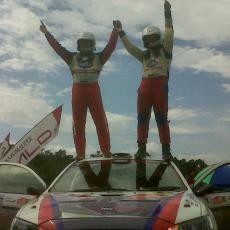 Subhan Aksa Hat-trick Juara Reli Nasional