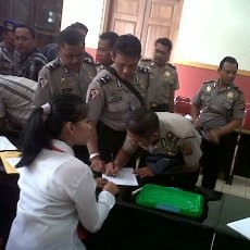 Periksa Urine, 172 Polisi Negatif Konsumsi Narkoba