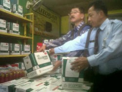 Ditjen HAKI Sita 113 Aki GS Palsu di Serang Banten