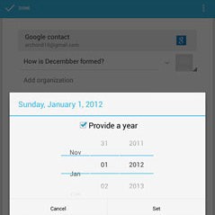 Loh, Bulan Desember Hilang di Android 4.2