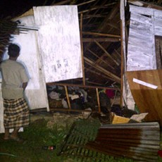 Puting Beliung Porak Porandakan 3 Kecamatan di Bojonegoro