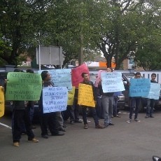 Sidang Tuntutan Perkara Perkosaan Diwarnai Aksi Demo