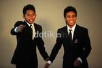 Dipotret, Pemain Timnas Bergaya