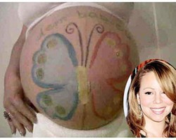 6 Selebriti yang Melukis Perutnya Saat Hamil