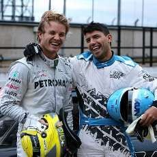 Dilatih Rosberg, Aguero Tertarik Jajal Balapan F1