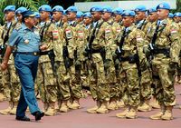 1.169 Prajurit TNI Berangkat ke Libanon