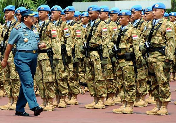 1.169 Prajurit TNI Berangkat ke Libanon