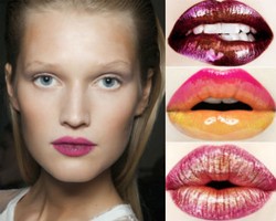 Tren Kecantikan: Pulasan Lipstik Ombre