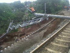 Kebut Penanganan Longsor di Cilebut, PT KAI Tambah 2 Eskavator