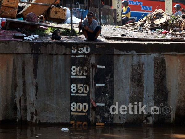 Ketinggian Air 750cm Di Pintu Air Manggarai 