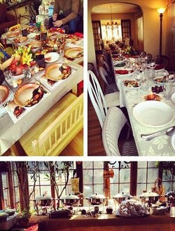 Yuk, Intip Ruang Makan dan Dapur Seleb saat Thanksgiving!