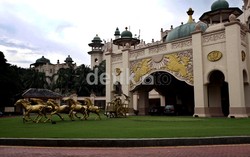 Hotel tempat para pemain Indonesia menginap ini lokasinya tidak jauh dari Stadion Bukit Jalil.