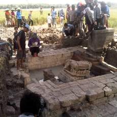 BP3 Trowulan Pastikan Struktur Bangunan di Lamongan Candi Hindu