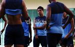 Timnas Latihan Jelang Libas Laos