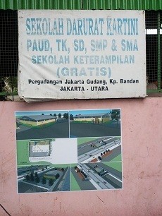 Asyik! Sekolah Darurat Kartini di Jakut Dapat Gedung Baru dari Polisi