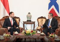 Presiden SBY Terima Pangeran Norwegia