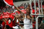 Suporter Indonesia Merahkan Bukit Jalil