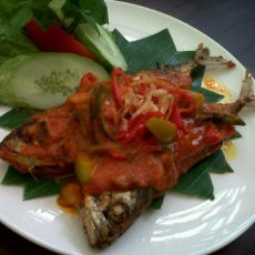 Asem-asem Segar Ikan Maskrim Khas Papua