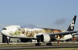 Keren! Pesawat Air New Zealand Bergambar The Hobbit