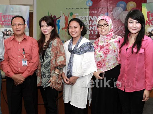 Suasana Jumpa Pers Festival Lagu Anak Nusantara