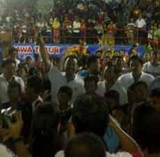 1.000 Pelajar SD dan SMP Beradu di Sidu Cup 2012