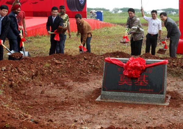 Shandong Bangun Pabrik Ban di Cikampek
