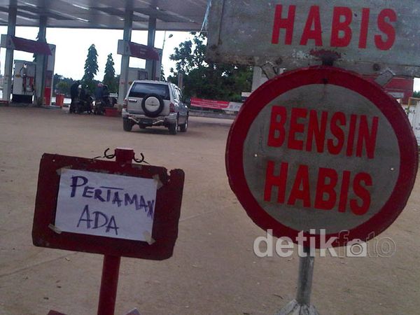 Bensin Subsidi di Samarinda Langka