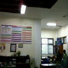 Hujan Deras Disertai Angin Kencang Porak Porandakan Kantor Disperindag