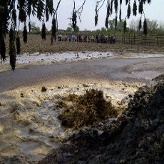 Sempat Berhenti 2 hari, Semburan Lumpur Metatu Memancar Kembali