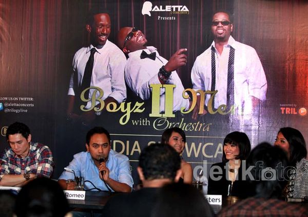 Boyz II Men Siap Hibur Penggemarnya di Indonesia