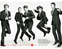 Foto: Tampil di Vogue, One Direction Makin Maskulin