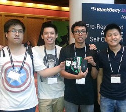 Developer Indonesia Juara BlackBerry Jamhack Asia