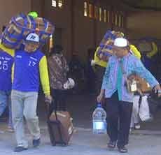 Kloter Haji Terakhir Tiba di Tanah Air
