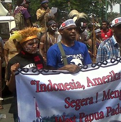 Ratusan Mahasiswa Papua Rayakan HUT OPM di Yogya