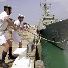 Pencuri Senjata di Kapal Angkatan Laut Australia Ditangkap