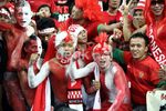 Suporter Timnas Merahkan Bukit Jalil