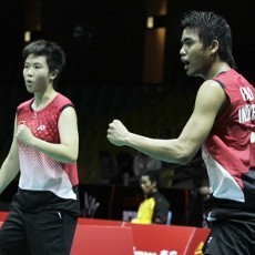 Final Sesama Indonesia di Ganda Campuran