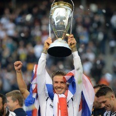 Karier Beckham di LA Galaxy Berakhir Manis