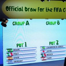 Spanyol Segrup dengan Uruguay, Italia Bareng Brasil