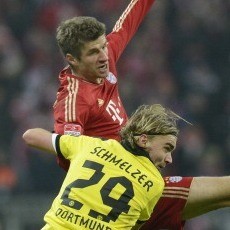 Bayern vs Dortmund Berakhir 1-1