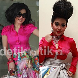 5 Gaya Unik Syahrini