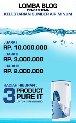 Ikuti Lomba Blog #AirPureit dan Dapatkan Uang Tunai Rp 10 Juta!