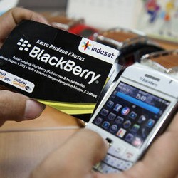 Kartu Perdana BlackBerry Meluncur di 9 Kota