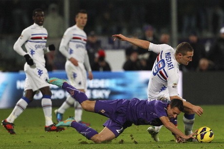 Fiorentina-Sampdoria Berakhir Imbang 2-2