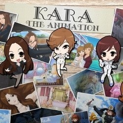 KARA Jadi Bintang Serial Animasi di Jepang