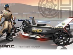 Ini Rupa Kendaraan Polisi di Masa Depan