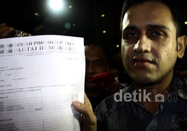Nazaruddin Bawa Dokumen Keuangan Demokrat ke KPK 