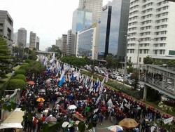 Imbas Demo, Jakarta Macet di Mana-mana